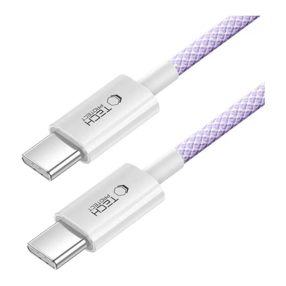 Kabel Tech-Protect Ultraboost Lite USB-C / USB-C Cable PD60W/3A 100cm Mauve