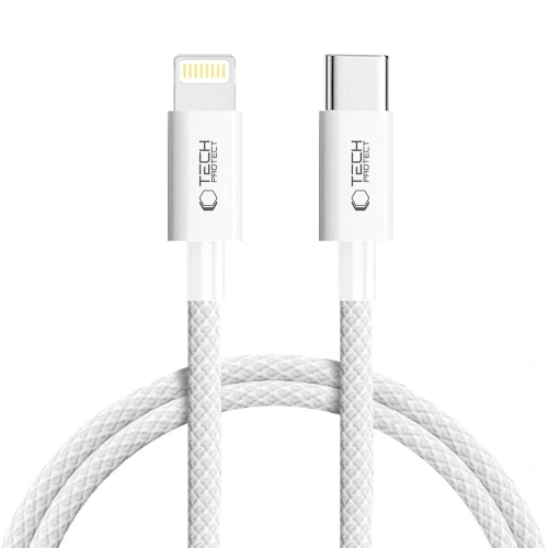 Kup Tech-Protect Ultraboost Lite USB-C / Lightning Kabel PD27W/3A 100cm Cool Grey - THP3667 - {ean13} - Sklep Home Screen