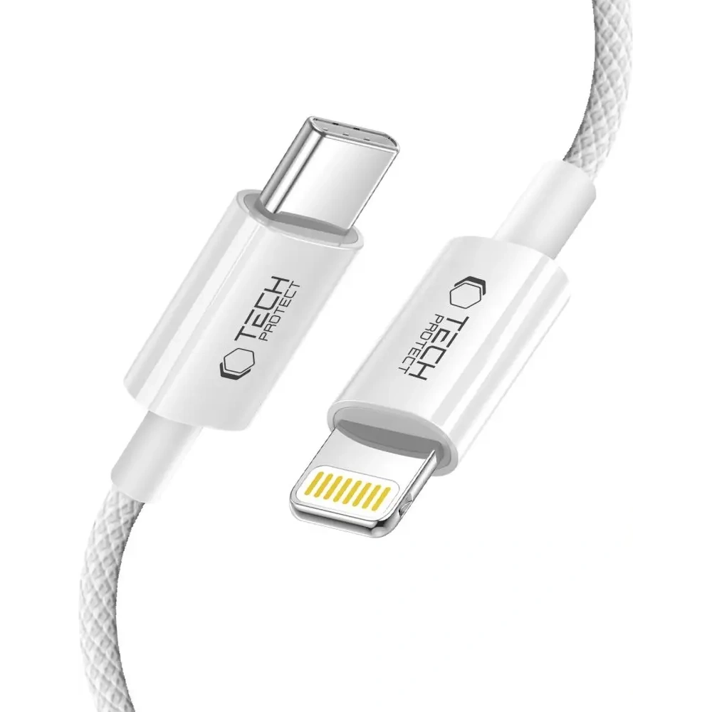Kabel Tech-Protect Ultraboost Lite USB-C / Lightning Cable PD27W/3A 100cm Cool Grey