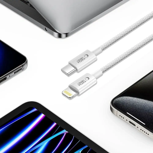 Kup Tech-Protect Ultraboost Lite USB-C / Lightning Kabel PD27W/3A 100cm Cool Grey - THP3667 - {ean13} - Sklep Home Screen