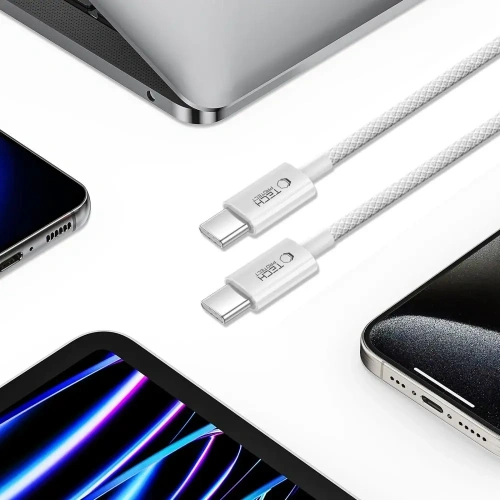 Kup Tech-Protect Cablu Ultraboost Lite USB-C / USB-C PD60W/3A 200cm Gri Rece - THP3669 - {ean13} - Sklep Home Screen