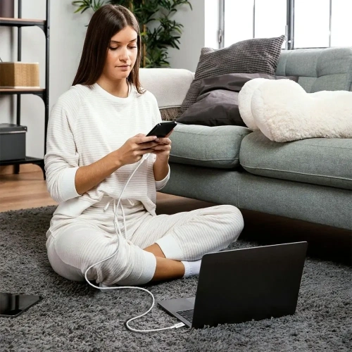 Kup Tech-Protect Cablu Ultraboost Lite USB-C / USB-C PD60W/3A 200cm Gri Rece - THP3669 - {ean13} - Sklep Home Screen