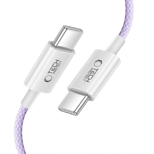 Kup Tech-Protect Cablu Ultraboost Lite USB-C / USB-C PD60W/3A 200cm Mauve - THP3670 - {ean13} - Sklep Home Screen