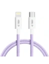 Tech-Protect Cablu Ultraboost Lite USB-C / Lightning PD27W/3A 100cm Mauve