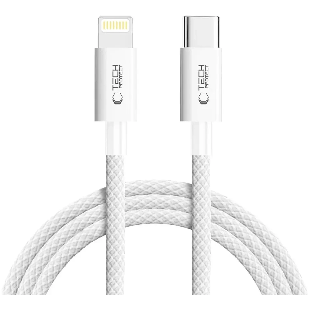 Kabel Tech-Protect Ultraboost Lite USB-C / Lightning Cable PD27W/3A 200cm Cool Grey