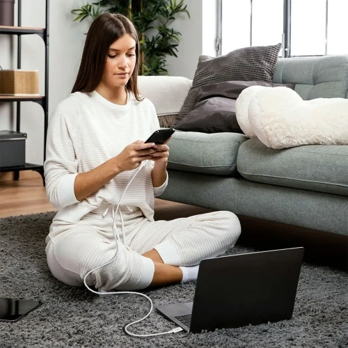 Kup Tech-Protect Cablu Ultraboost Lite USB-C / Lightning PD27W/3A 200cm Gri Rece - THP3672 - {ean13} - Sklep Home Screen