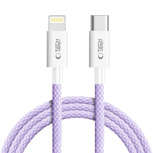 Kup Tech-Protect Cablu Ultraboost Lite USB-C / Lightning PD27W/3A 200cm Mauve - THP3673 - {ean13} - Sklep Home Screen
