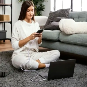 Kup Kabel Tech-Protect Ultraboost Lite USB-C / Lightning Kabel PD27W/3A 200cm Mauve - THP3673 - {ean13} - Sklep Home Screen