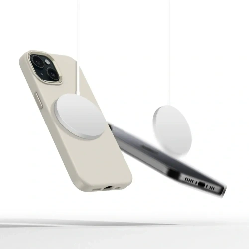 Kup Tech-Protect Silicon Pur MagSafe Apple iPhone 15 Cosmic Latte - THP3674 - {ean13} - Sklep Home Screen