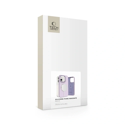 Kup Tech-Protect Szilikon Pure MagSafe Apple iPhone 15 Pro Max Mauve - THP3678 - {ean13} - Sklep Home Screen