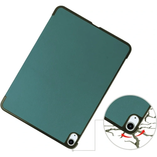 Kup Etui Bizon Case Tab Croc do Apple iPad Air 6 10.9" 2024 / iPad Air 5 10.9 2022 / Air 4 10.9 2020 ciemnozielone - BIZ7866 - {ean13} - Sklep Home Screen