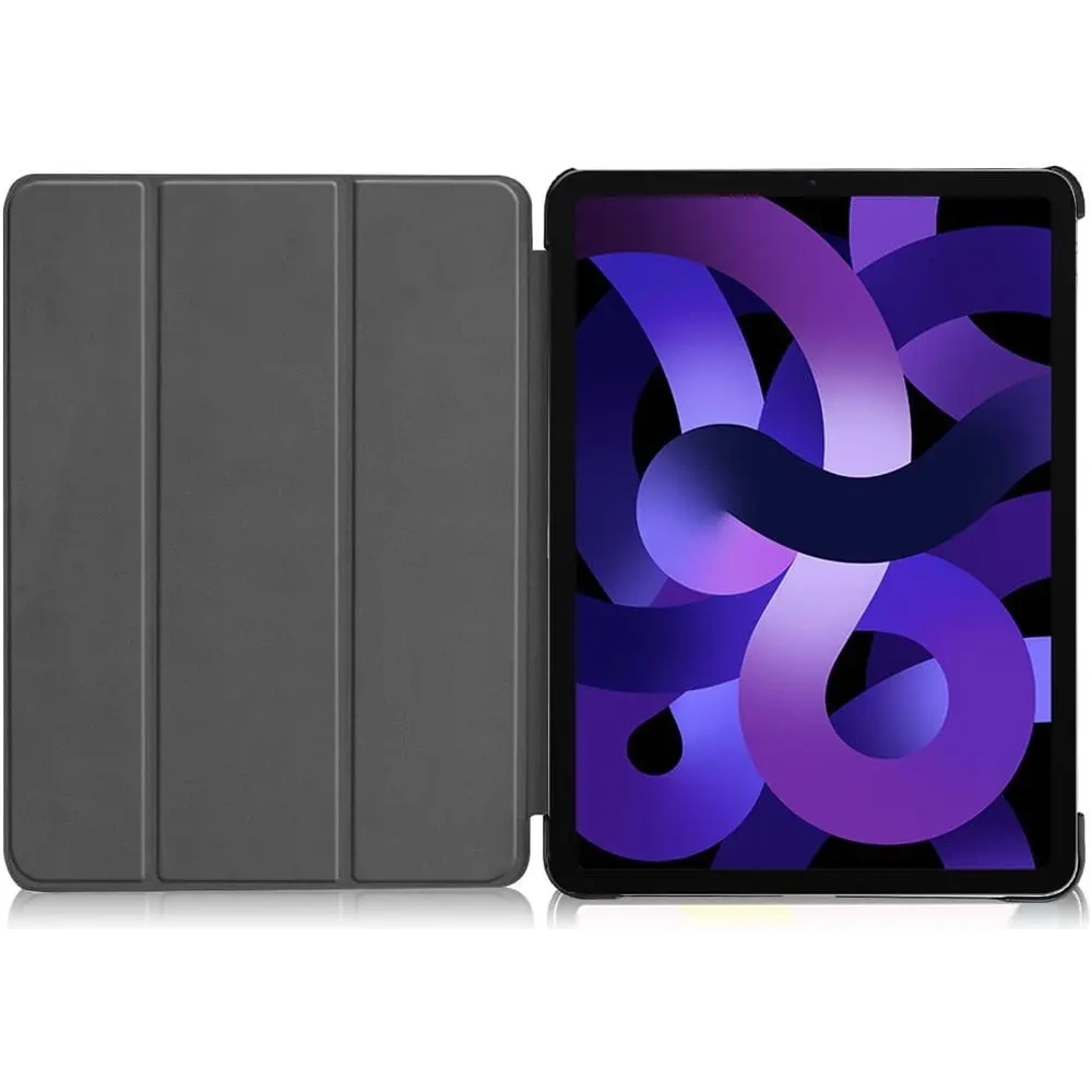 Etui Bizon Case Tab Croc do Apple iPad Air 6 10.9" 2024 / iPad Air 5 10.9 2022 / Air 4 10.9 2020 ciemnozielone