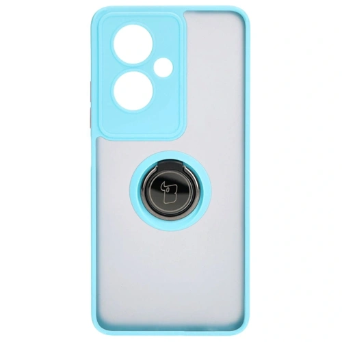 Buy Bizon Case Hybrid Ring Oppo A79 5G smoky with a light blue frame - BIZ7867 - {ean13} - Home Screen Store Europe