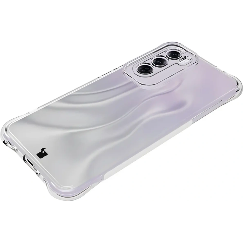 Elastyczne etui Bizon Case Salpa do Oppo Reno 12 Pro przezroczyste