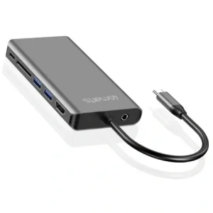 Kup 4smarts HUB 8in1 DeX-Modus USB-C / 2xUSB-A 3.0, USB-C, HDMI 1.4, SD/TF, VGA, Ethernet RJ-45, 3.5mm grau - 4SMR60 - {ean13} - Sklep Home Screen