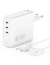 Síťový adaptér 4smarts GaN Flex Pro 140W 3xUSB-C bílý