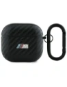 BMW BMA4CMPUCA Apple AirPods 4 husă PU Carbon M Collection negru