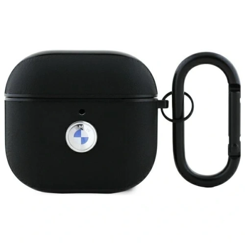 Kup BMW BMA4SSLBK Apple AirPods 4 Hülle Echtes Leder Silbernes Logo schwarz - BMW799 - {ean13} - Sklep Home Screen