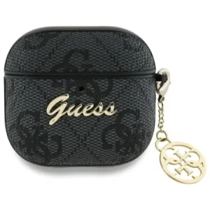 Kup Etui Guess GUA4G4GSMK Apple AirPods 4 cover 4G Charm Collection czarny/black - GUE4212 - {ean13} - Sklep Home Screen