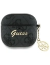 Guess GUA4G4GSMK Apple AirPods 4 Hülle 4G Charm Kollektion schwarz