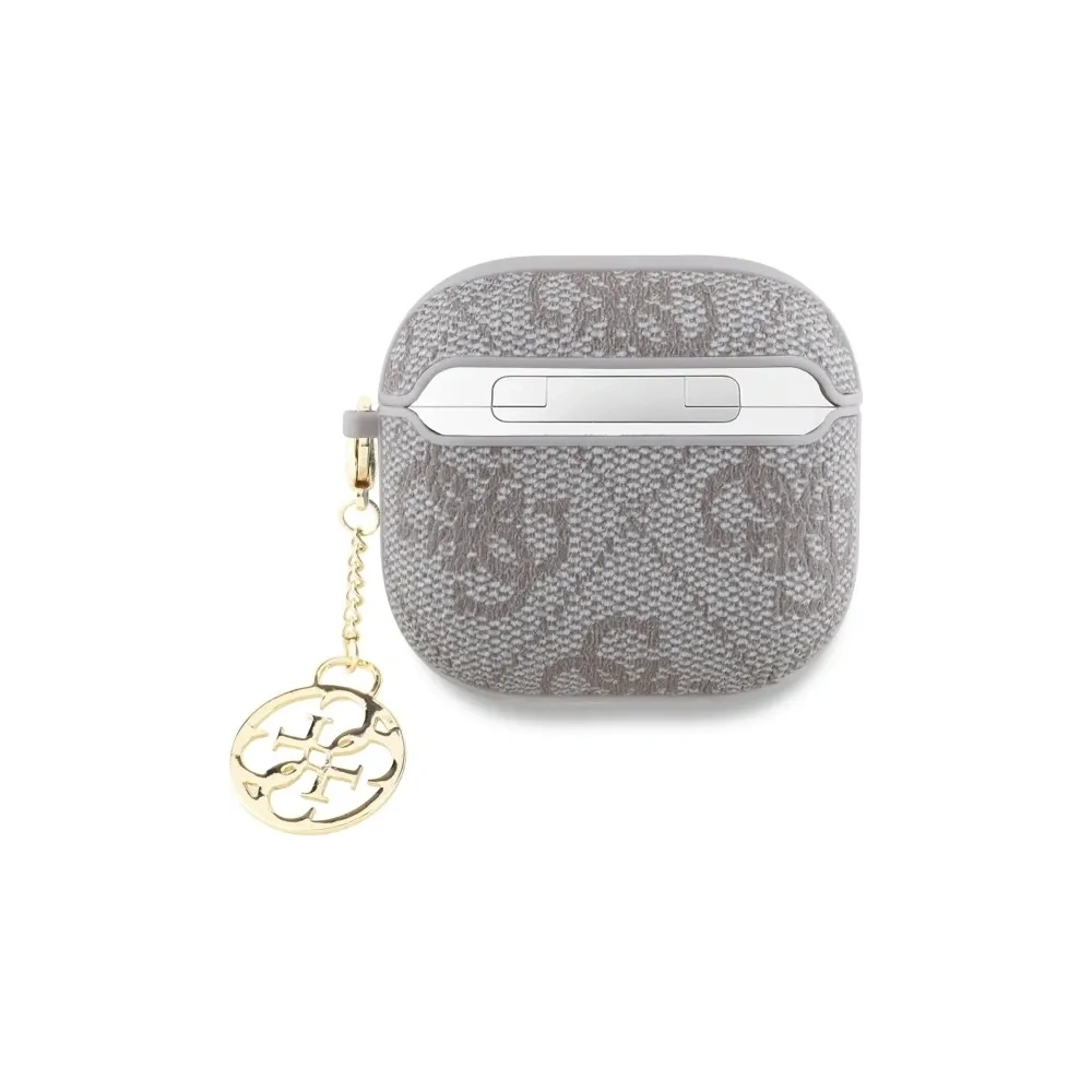 Etui Guess GUA4G4GSMP Apple AirPods 4 cover 4G Charm Collection różowy/pink