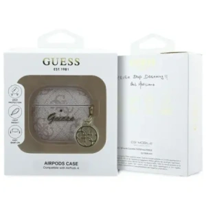 Kup Guess GUA4G4GSMP Apple AirPods 4 Hülle 4G Charm Kollektion pink - GUE4213 - {ean13} - Sklep Home Screen