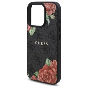 Kup Etui Guess GUHMP16LP4ROPEMCK Apple iPhone 16 Pro hardcase 4G Flowers Print MagSafe czarny/black - GUE4215 - {ean13} - Sklep Home Screen