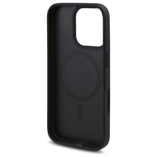 Kup Guess GUHMP16LP4ROPEMCK Apple iPhone 16 Pro hardcase 4G Imprimare Flori MagSafe negru - GUE4215 - {ean13} - Sklep Home Screen
