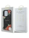 Buy Guess GUHMP16LP4ROPEMCK Apple iPhone 16 Pro hardcase 4G Flowers Print MagSafe black - GUE4215 - {ean13} - Home Screen Store Europe