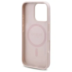 Kup Etui Guess GUHMP16LP4ROPEMCP Apple iPhone 16 Pro hardcase 4G Flowers Print MagSafe růžový/pink - GUE4216 - {ean13} - Sklep Home Screen