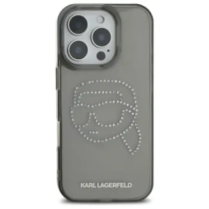 Kup Karl Lagerfeld KLHCP16XHKHDCELK Apple iPhone 16 Pro Max hardcase IML Rhinestones Karl Head negru - KLD21849 - {ean13} - Sklep Home Screen