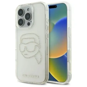 Kup Etui Karl Lagerfeld KLHCP16XHKHDCELT Apple iPhone 16 Pro Max hardcase IML Rhinestones Karl Head przezroczysty/transparent - KLD21850 - {ean13} - Sklep Home Screen