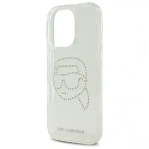 Kup Etui Karl Lagerfeld KLHCP16XHKHDCELT Apple iPhone 16 Pro Max hardcase IML Rhinestones Karl Head przezroczysty/transparent - KLD21850 - {ean13} - Sklep Home Screen