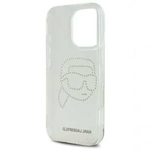 Kup Etui Karl Lagerfeld KLHCP16XHKHDCELT Apple iPhone 16 Pro Max hardcase IML Rhinestones Karl Head průhledný/transparentní - KLD21850 - {ean13} - Sklep Home Screen