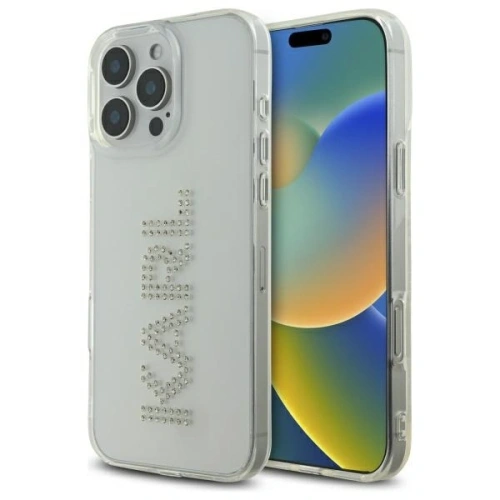 Kup Karl Lagerfeld KLHCP16XHKLSTDCT Apple iPhone 16 Pro Max keménytok IML Ragyogók Logó átlátszó - KLD21851 - {ean13} - Sklep Home Screen