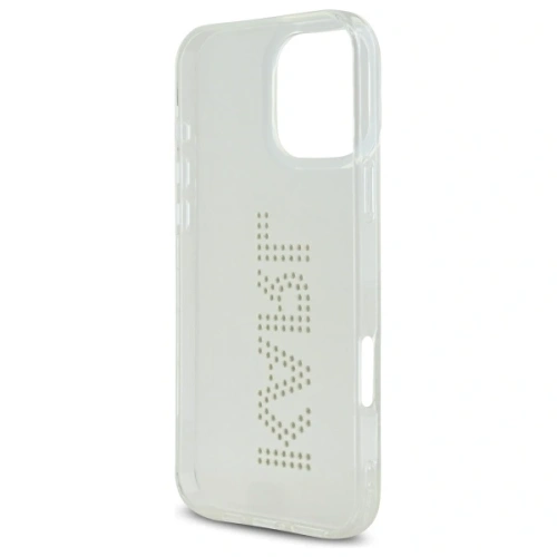Buy Karl Lagerfeld KLHCP16XHKLSTDCT Apple iPhone 16 Pro Max hardcase IML Rhinestones Logo transparent - KLD21851 - {ean13} - Home Screen Store Europe