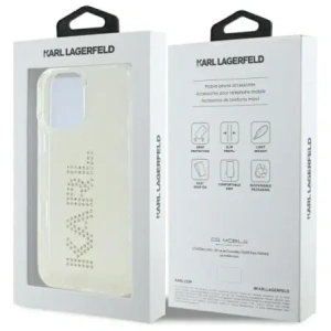 Kup Etui Karl Lagerfeld KLHCP16XHKLSTDCT Apple iPhone 16 Pro Max hardcase IML Rhinestones Logo průhledný/transparentní - KLD21851 - {ean13} - Sklep Home Screen