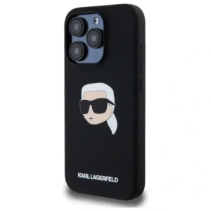 Kup Karl Lagerfeld KLHMP15XSKHPPLK Apple iPhone 15 Pro Max Hartschale Silikon Karl Kopf Druck MagSafe schwarz - KLD21852 - {ean13} - Sklep Home Screen