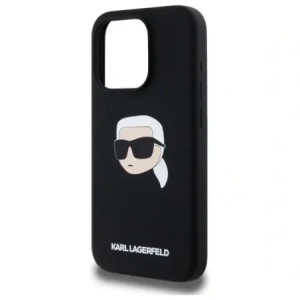 Kup Karl Lagerfeld KLHMP15XSKHPPLK Apple iPhone 15 Pro Max Hartschale Silikon Karl Kopf Druck MagSafe schwarz - KLD21852 - {ean13} - Sklep Home Screen