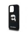 Kup Etui Karl Lagerfeld KLHMP15XSKHPPLK Apple iPhone 15 Pro Max hardcase Silicone Karl Head Print MagSafe czarny/black - KLD21852 - {ean13} - Sklep Home Screen