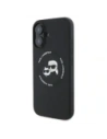 Kup Etui Karl Lagerfeld KLHMP16SSKCHTCK Apple iPhone 16 hardcase Silicone Karl&Choupette Heads MagSafe czarny/black - KLD21853 - {ean13} - Sklep Home Screen