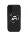 Kup Etui Karl Lagerfeld KLHMP16SSKCHTCK Apple iPhone 16 hardcase Silicone Karl&Choupette Heads MagSafe czarny/black - KLD21853 - {ean13} - Sklep Home Screen