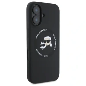 Kup Karl Lagerfeld KLHMP16SSKCHTCK Apple iPhone 16 kemény tok Szilikon Karl&Choupette Fejek MagSafe fekete - KLD21853 - {ean13} - Sklep Home Screen