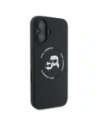 Kup Etui Karl Lagerfeld KLHMP16SSKCHTCK Apple iPhone 16 hardcase Silicone Karl&Choupette Heads MagSafe czarny/black - KLD21853 - {ean13} - Sklep Home Screen