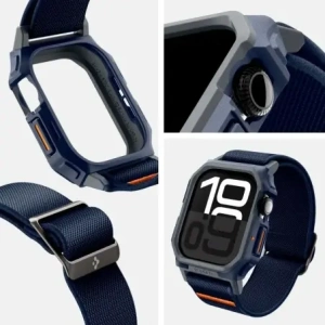 Kup Etui Spigen Lite Fit Pro Apple Watch 10 46mm Navy Blue - SPN16583 - {ean13} - Sklep Home Screen