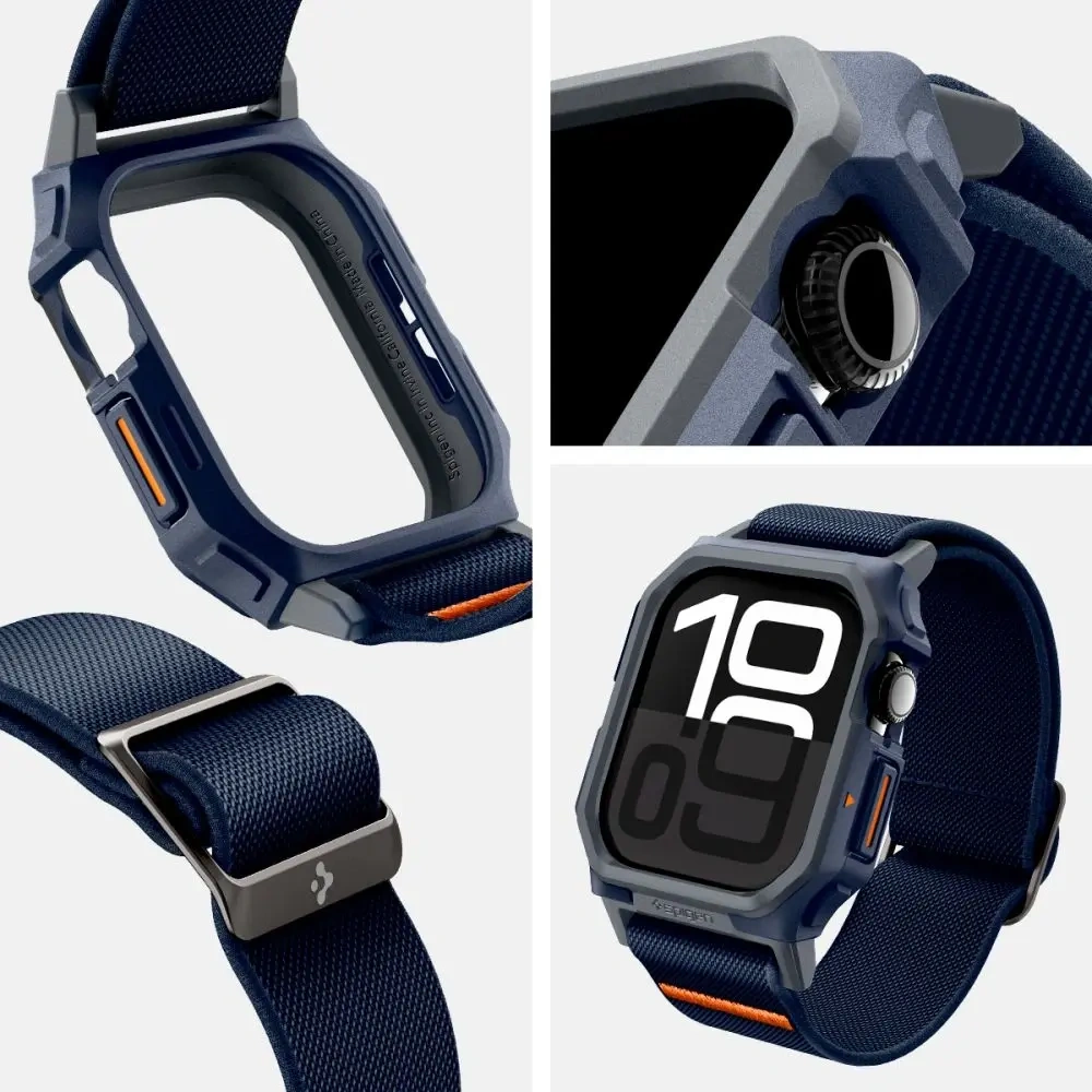 Etui Spigen Lite Fit Pro Apple Watch 10 / 11 46mm Navy Blue