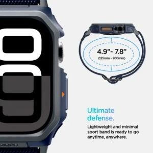 Kup Spigen Lite Fit Pro Apple Watch 10 46mm Marineblau - SPN16583 - {ean13} - Sklep Home Screen