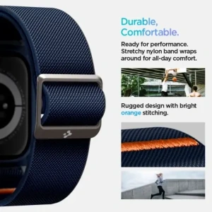 Kup Etui Spigen Lite Fit Pro Apple Watch 10 46mm Navy Blue - SPN16583 - {ean13} - Sklep Home Screen