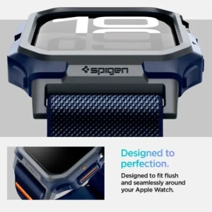 Kup Etui Spigen Lite Fit Pro Apple Watch 10 46mm Navy Blue - SPN16583 - {ean13} - Sklep Home Screen