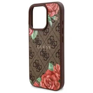 Kup Etui Guess GUHMP16LP4ROPEMCW Apple iPhone 16 Pro hardcase 4G Flowers Print MagSafe brązowy/brown - GUE4217 - {ean13} - Sklep Home Screen